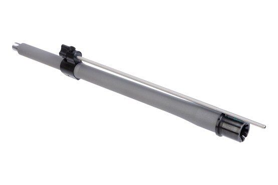 14.5" Mid-length AR-15 barrel with 1/2x28 threaded muzzle.